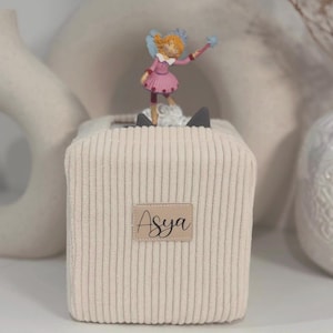 Toniebox Hülle Cord, Hülle für Tonie Box, Musikbox Hülle, Geschenk zu Weihnachten, Geschenk zum Geburtstag, personalisiert mit Name