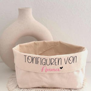 Toniebox, tonies Aufbewahrung, toniefigur, tonie Korb, tonie Box Hülle, Korb für toniefiguren, Geschenk für Kinder, canvas Korb Kinder, deko