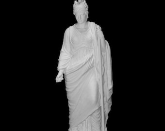 Minerva – 3D Printed Figure Model Kit, Unpainted Roman Goddess Statue