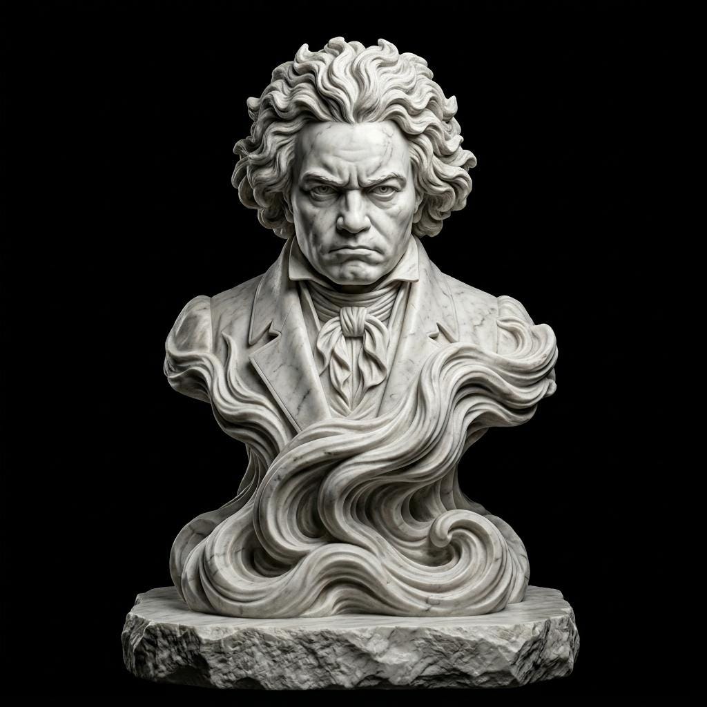 Large Beethoven Bust - Etsy