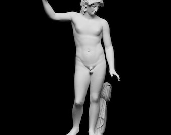 Hermaphrodite | 12K Resin Classical Statue | Mythological Androgynous Figure – Museum Replica