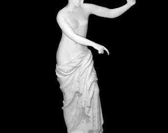 アフロディーテの頭部彫刻 石膏胸像 古代ギリシャの女神レプリカ像