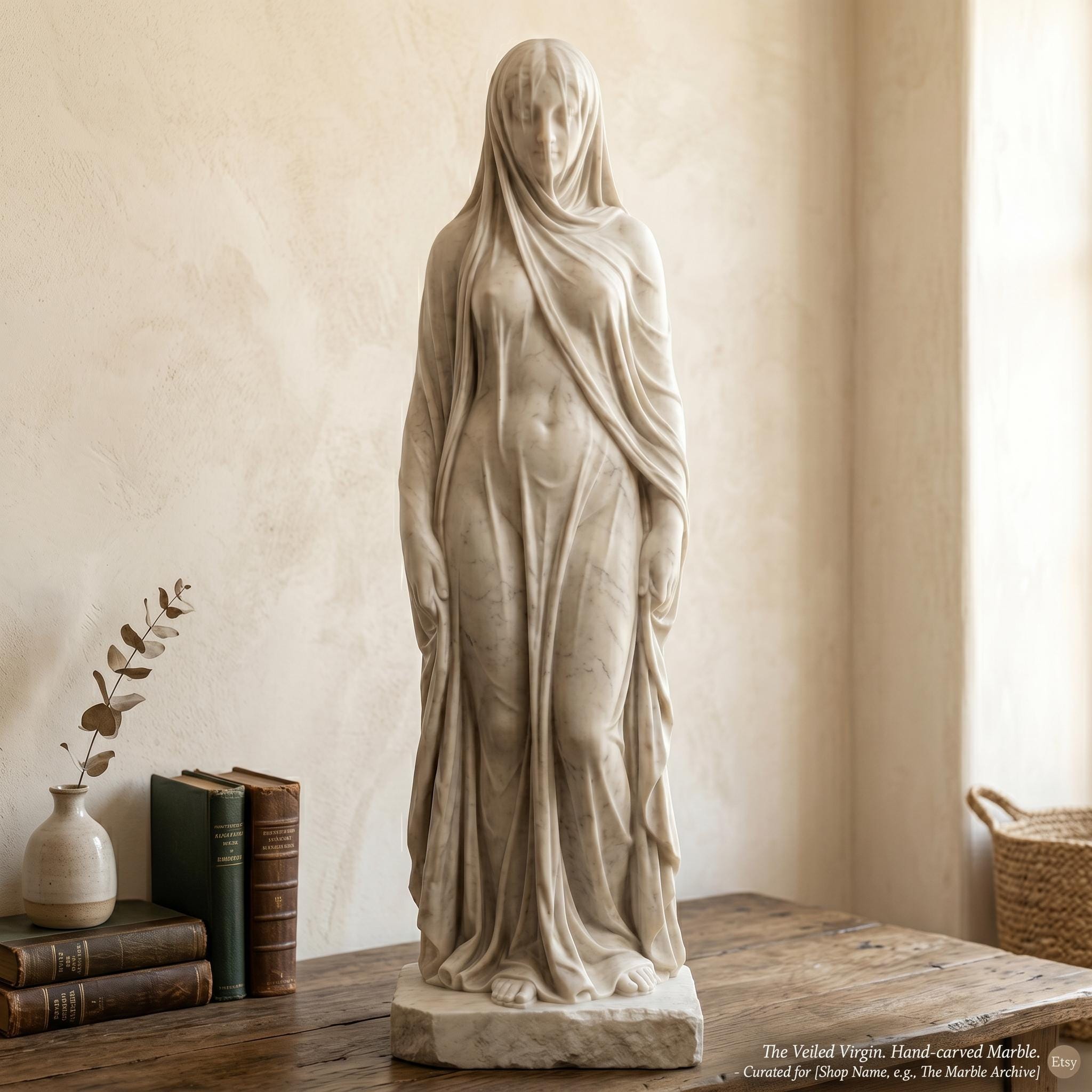 The veiled virgin - Etsy 日本