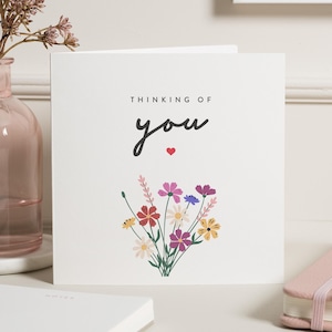 Cartão pensando em você, cartão enviando amor, cartão de simpatia amigo, cartão de luto, cartão de condolências, flores de cartão de simpatia, desculpe por sua perda