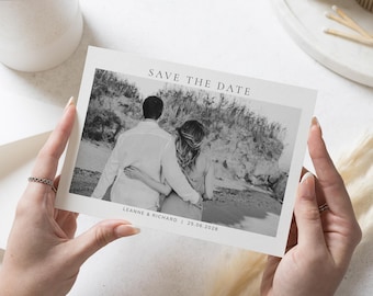 Cartão Save the Date com foto, Cartão Save the Date personalizado, Save the Date para casamento, Save the Date personalizado, Save the Date simples, Save the Dates