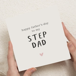 Carte de fête des pères pour beau-père, carte de fête des pères beau-père, carte de fête des pères de son beau-fils, carte de fête des pères simple, carte pour lui