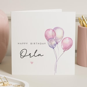 Cartões de aniversário para mulheres, cartão de aniversário para amigas, cartão de feliz aniversário para ela, cartão de aniversário simples, cartão para meninas, cartões de aniversário para mulheres