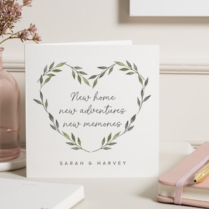 Carte pour maison neuve, Cadeau de pendaison de crémaillère, Cadeau personnalisé pour nouvelle maison, Carte première maison, Cadeau pour la maison, Cadeau personnalisé pour maison neuve pour amis