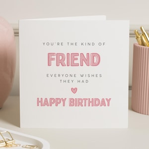 Freund Geburtstagskarte, Geburtstagskarte für besten Freund, Freund Geburtstagskarte, Geburtstagskarten für sie, für immer Freundkarte, Bestie Geschenk
