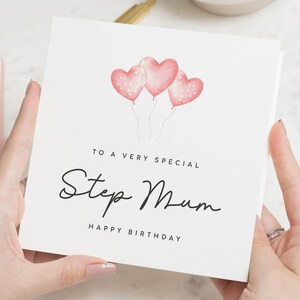 Verjaardagskaart stiefmoeder, verjaardagskaart voor stiefmoeder, bonus moeder verjaardagskaart voor haar, verjaardagscadeau voor stiefmoeder, bonus moeder cadeau verjaardag