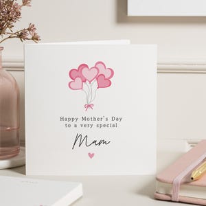 Tarjeta del Día de la Madre para Mamá, Tarjetas del Día de la Madre para Mamá, Regalos para Mamá, Tarjeta del Día de la Madre para Mamá, Tarjeta con Flores para el Día de la Madre, Regalos para Mamá