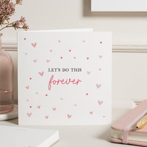 Vamos fazer isso para sempre, cartão de aniversário do marido, presentes para o namorado, presente de aniversário, cartão de aniversário para o marido, cartão de dia dos namorados para ele