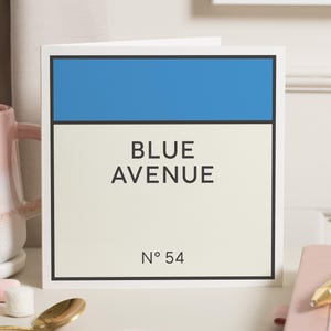 Nieuwe huiskaart, housewarmingcadeau, gepersonaliseerde nieuwe huiskaart, huiseigenaarkaart voor vrienden, gepersonaliseerd nieuw huiscadeau voor vrienden