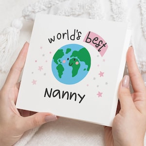 Biglietti per la festa della mamma La migliore tata del mondo, biglietto per la festa della mamma della tata, regali, auguri per la festa della mamma nonna, biglietto per la festa della mamma nonna, per la nonna