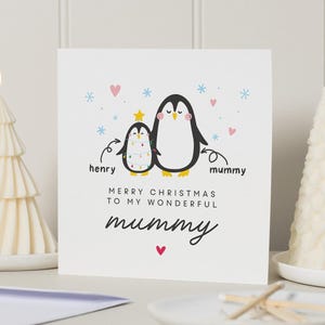Mama Weihnachtskarte, Weihnachtskarte für Mama, Mama Weihnachtskarte, personalisierte Mama Christas Karte, Mama Weihnachtsgeschenk, Mama, Mom, Mumma