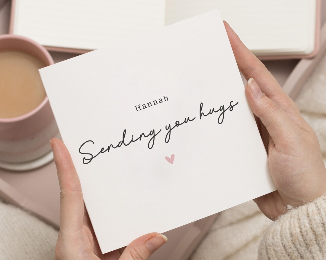 Sending You Hugs Card, Thinking of You Cards, Sympathy Card ...