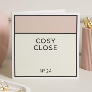 Cadeau de pendaison de crémaillère, Carte pour nouvelle maison, Carte personnalisée pour nouvelle maison, Carte pour propriétaire d'une maison pour amis, Cadeau personnalisé pour nouvelle maison pour amis