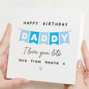 Papa Geburtstagskarte, Geburtstagskarte für Papa, Geburtstagskarte Papa, von Kindern, alles Gute zum Geburtstag Papa, Geburtstagsgeschenk Papa, Geburtstagsgeschenk Papa