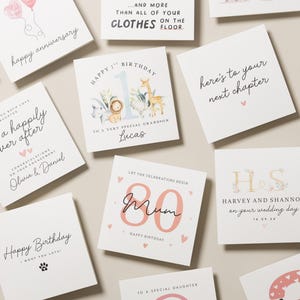 Carte de fête des pères pour oncle, carte de fête des pères heureuse, carte de fête des pères de nièce ou neveu, carte de fête des pères pour lui, carte simple image 7