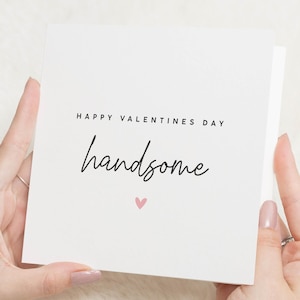 Carte de Saint-Valentin mari, carte de Saint-Valentin petit ami, cartes de la Saint-Valentin pour petit ami, carte de la Saint-Valentin mari, cadeau de la Saint-Valentin pour lui