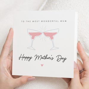 Tarjeta del día de la madre, regalos para mamá, feliz día de la madre para mamá increíble, tarjeta para mamá para el día de la madre, regalo para mamá en el día de la madre para ella, saludos para ti mamá