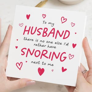 Tarjeta de San Valentín para el esposo, regalo de San Valentín para él, tarjeta de San Valentín para el esposo, tarjeta del día de San Valentín para él, tarjetas de San Valentín para el esposo, divertidas