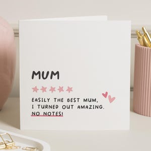 Cartão engraçado para o dia das mães, cartões para o dia das mães para a mãe, cartão feliz para o dia das mães, cartão engraçado para a mãe para o dia das mães, presente para a mãe para ela