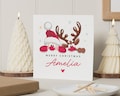 Personalised Christmas Card Daughter, Kids Christmas Card, Toddler Christmas Card, Son Christmas Card, For Boy, Christmas Cards For Children