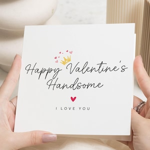 Carte de Saint-Valentin mari, carte de Saint-Valentin petit ami, cartes de la Saint-Valentin pour petit ami, carte de la Saint-Valentin mari, cadeau de la Saint-Valentin pour lui