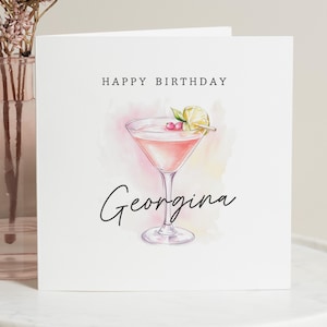 Carte d'anniversaire fille, carte d'anniversaire pour elle, carte d'anniversaire personnalisée nièce, cadeau d'anniversaire pour fille, cadeau d'anniversaire pour ami, petite-fille