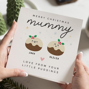 Cartão de Natal para mamãe, Cartão de Natal para mamãe, Cartão de Natal para mamãe, Cartão de Feliz Natal personalizado para mamãe, Presente de Natal para mamãe, Mamãe, Mãe