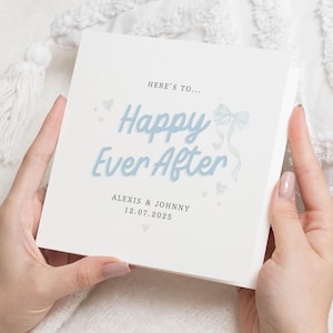 Hochzeitskarte, Happy Ever After, Karte, personalisierte Hochzeitskarte, Verlobungskarte, Hochzeitskarte für Paar, Benutzerdefinierte Hochzeitskarte