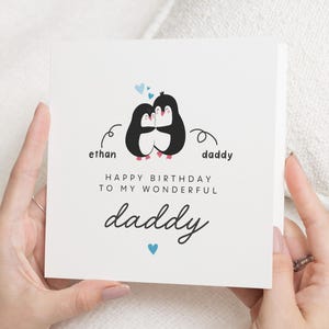 Papa Geburtstagskarte, Geburtstagskarte für Papa, von Kindern, alles Gute zum Geburtstag Papa, Geburtstagskarte Papa, Geburtstagsgeschenk Papa, Geburtstagsgeschenk Papa