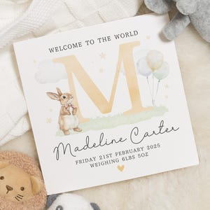 Nieuwe babykaart, kaart voor babymeisje, nieuwe kaart voor babymeisje, Welcome To The World-kaart, nieuwe kaart voor babymeisje, nieuwe babycadeaus, kaart pasgeboren meisje, pasgeboren kaart, pasgeboren kaart