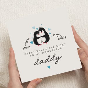Valentijnscadeau, papa valentijnskaart, papa valentijnscadeau, valentijnskaart voor papa, papa valentijnskaart, voor nieuwe vader, 1e valentijnskaart