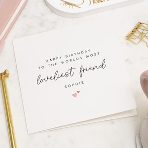 Speciale vriend verjaardagskaart, verjaardagskaart voor vriend, vriend verjaardagskaart vrouw, verjaardagskaarten voor haar, mooie vriend kaart, cadeau
