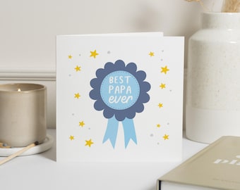 Carte de fête des pères pour papa, carte d'anniversaire pour papa, meilleure carte de papa, carte pour papa, jolie carte de fête des pères, carte d'anniversaire de papa