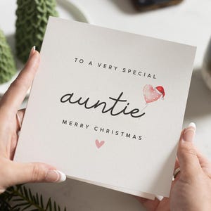 Tante Weihnachtskarte, Weihnachtskarte Tante, Weihnachtskarte Tante, Weihnachtskarte Tante, Weihnachtskarten für Tante, Karte Tante zu Weihnachten