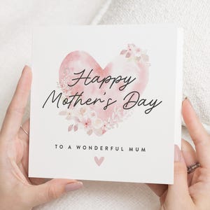 Muttertagskarte, Geschenke für Mama, Muttertagsgeschenke für Mama, alles Gute zum Muttertag, Mama Karte zum Muttertag, Mama Geschenk für sie, wunderbare Mama