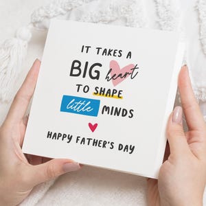 Fathers Day Card, Happy Fathers Day Card, Fathers Day Card from Kids, Card for Dad, Card for Daddy, Cute Fathers Day Card