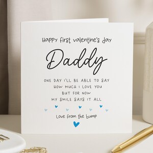 Valentines From Bump, Pai para ser cartão de dia dos namorados, Boy Bump pai para ser, presente de dia dos namorados para menino e pai, cartão de dia dos namorados para pai Bump, para papai