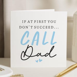 Cartão de aniversário para o pai, cartão engraçado para o pai, cartão de dia dos pais, cartão para ligar para o pai, cartão de aniversário para o pai, cartão para ele, cartão para o pai, cartão de aniversário engraçado