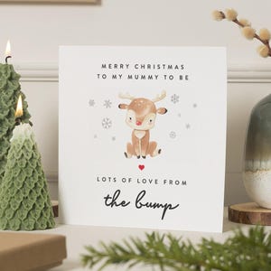Mama zu sein Geschenk, Mama zu sein Geschenk, Mama zu sein Weihnachtskarte, Mama zu sein Geschenk Weihnachten, Weihnachtskarte aus dem Bauch, neue Mama Geschenk, für Sie