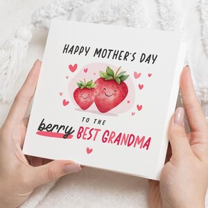 Melhor cartão de dia das mães da avó, presentes, cartões de dia das mães, melhor avó, feliz dia das mães, avó, cartão de dia das mães da avó, Berry Best