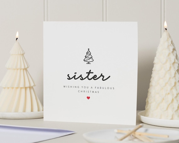 12 biglietti Sister Birthday, 1  x12, just 35P – Abbiamo anche biglietti di auguri di compleanno/natale/Thank You Cards