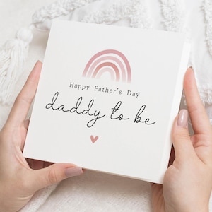 Fathers Day Card for Daddy to Be, Fathers Day Card from Bump, Daddy to Be Card, New Dad Fathers Day Card, Cute Fathers Day Card