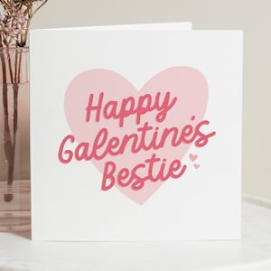 Cartão de Dia das Galentines, Cartão de Galentines para Melhor Amiga, Presente de Galentines, Cartão de Galentines para Amiga, Cartão de Dia das Galentines, Dia das Galentines, Dia dos Namorados