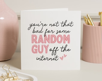 Cartão de aniversário engraçado para marido, cartão de aniversário para namorado, cartão fofo de Dia dos Namorados para marido, cartão de aniversário para ele, noivo, cartão de aniversário para ele