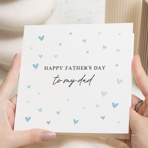 Fathers Day Card for Dad, Happy Fathers Day Card, Fathers Day Card from Daughter, Fathers Day Card for Him, Cute Fathers Day Card