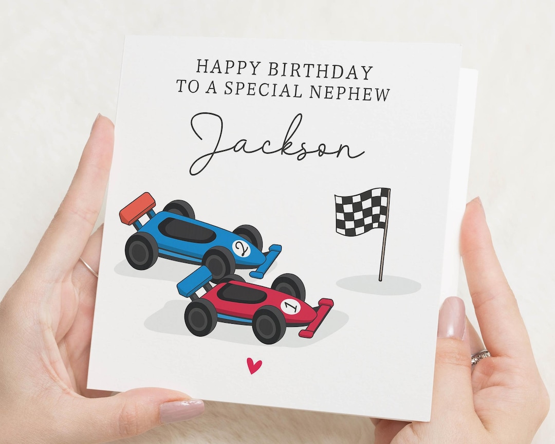 Personalised 10th Birthday Card For Him Boy, Son, Grandson, Nephew